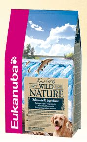 Eukanuba Wild Nature - losos 7,5 kg